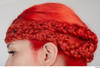 Groom references Lady Winters  003 braided hair head red…